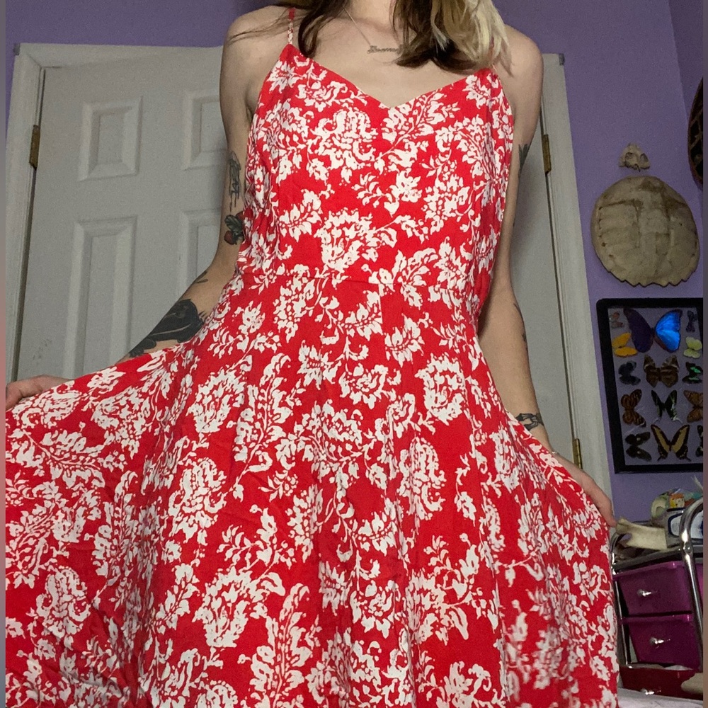 COPY - Floral Gap Dress